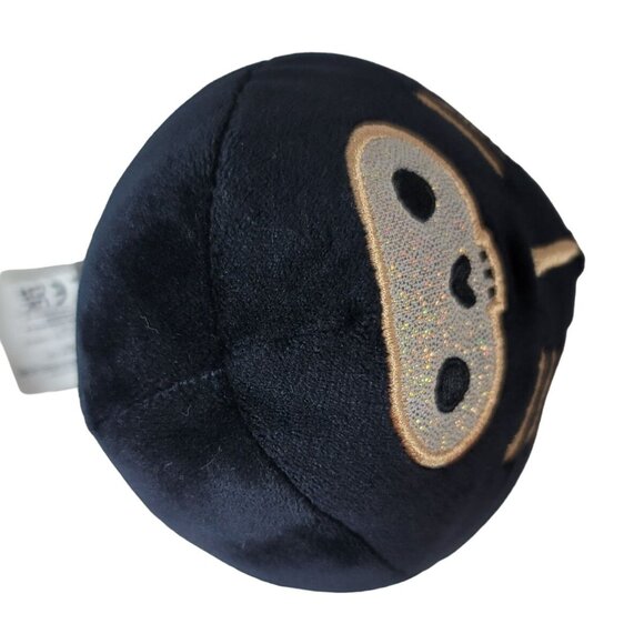 Squishmallows Skeleton Mini Plush Black 4.5" Halloween Stix Bones Gold Embroider - Picture 5 of 9